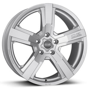 OZ Racing VERSILIA 20" × 9.5J · 5x112 · ET40 · Mattracesilver