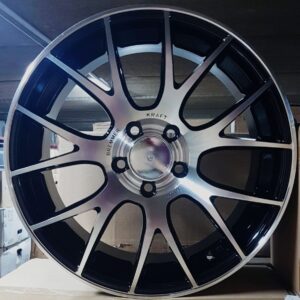 br9 18" × 8J · 5x112 · ET45 · Black Machined