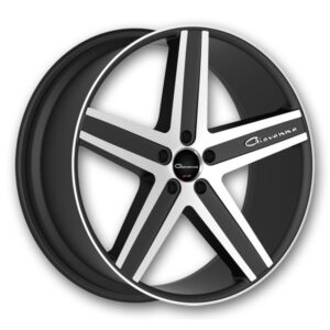 Ace Alloy Dramadio-RL 22" × 10.5J · 5x120 · ET35 · Mattblackmachinesface