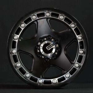 TYPEM4 22" × 9.5J · 8x170 · ET-12 · Mattblackdiamondcut