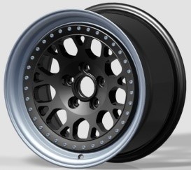 er074 17" × 8J · 4x100 · ET25 · Hyper Silver