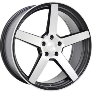 PDW 5068 16" × 7J · 5x112 · ET38 · Semimattsilverfacepolish