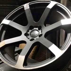1837 20" × 10J · 5x120 · ET33 · Black Machine Face