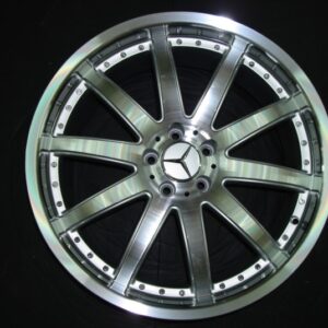 Powcan BK021 20" × 9J · 5x112 · ET35 · Machinesilver