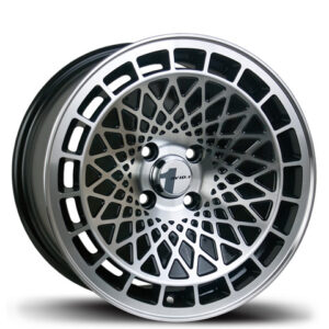 Avid 1 AV17 17" × 8.5J · 5x114.3 · ET15 · Gloss Black Machine Face