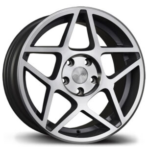 AV52 18" × 8.5J · 5x114.3 · ET35 · Silverfull Machined Face