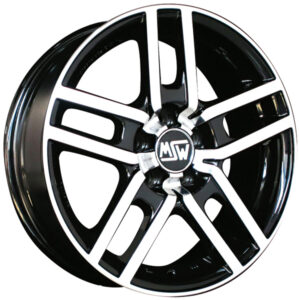OZ Racing msw 12 22" × 10J · 5x120 · ET52 · Black Full Polish