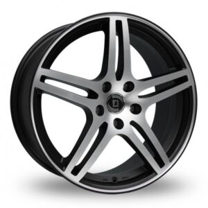 Diewe Chinque 17" × 8J · 5x112 · ET39 · Mattblackmachined