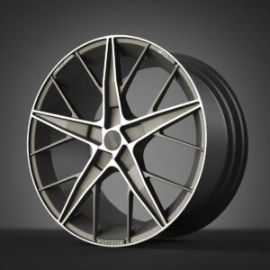 OZ Racing quaranta 18" × 8J · 5x100 · ET35 · Grigio Corsa Diamont Cut