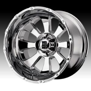 KMC XD799 20" × 9J · 5x114.3 · ET-12 · Chrome