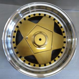 5023167502LJ2 16" × 7.5J · 4x100 / 4x114.3 · ET31 · Gold/Ml