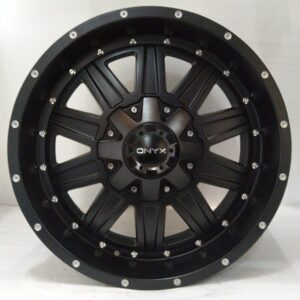 110 20" × 9J · 6x132 · ET-12 · Mattblack