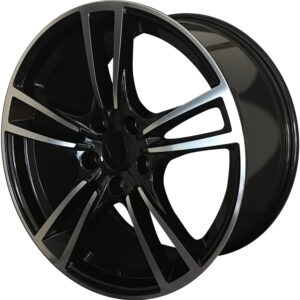 Buyang 1378 21" × 9.5J · 5x130 · ET55 · Gloss Black Machined Face