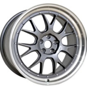 B7027 21" × 10J · 5x120 · ET40 · Hyper Silver/Machined Lip