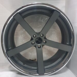 2215 22" × 10.5J · 5x112 · ET40 · Chrome S/S Lip Graphite
