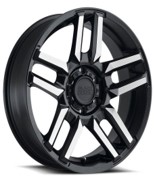 Black Rhino 17X8.5 17" × 8.5J · 5x127 · ET0 · M-Blk Machine