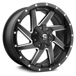 D594 20" × 10J · 5x114.3 / 5x127 · ET-18 · Black + Mill