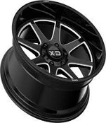 XD Series XD844 20" × 9J · 6x120 · ET0 · Black Mill