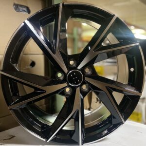 D5491 20" × 9J · 5x112 · ET42 · Black Polished Face