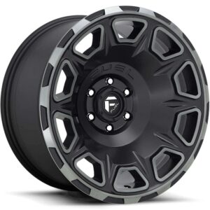 Fuel VENGEANCE 20" × 10J · 5x127 · ET-18 · Black Mashined Ddt