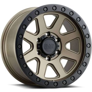 Black Rhino BR BAKER 17" × 8.5J · 6x139.7 · ET0 · M-Brnz Blk