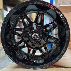 D62517 17" × 9J · 5x114.3 / 5x5 · ET-12 · Black