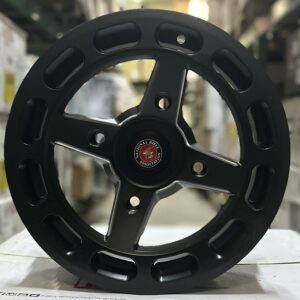 PA1470490 14" × 7J · 4x156 · ET0 · Satinblkmilled Spkedge