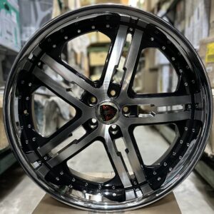 M6-2285 22" × 8.5J · 5x112 · ET25 · Black