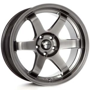 D151 15" × 7J · 4x100 · ET35 · Matt Black
