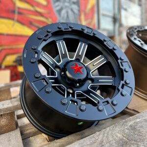 88063 14" × 7J · 4x136.5 · ET-9 · Black +Black Beadlock