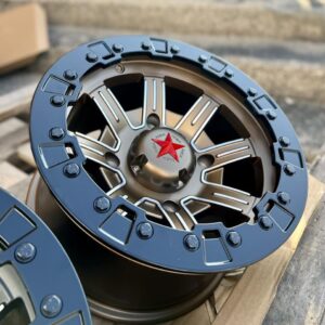 88063 14" × 7J · 4x156 · ET4 · Bronze +Black Beadlock