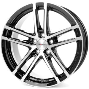 Dezent made in germany 18" × 8J · 5x112 · ET39 · Black Polished
