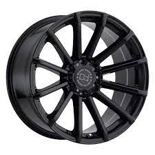 Black Rhino ROTORUA 17" × 9.5J · 6x139.7 · ET12 · Glossblack