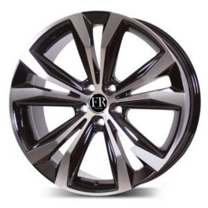 1437 20" × 8J · 5x114.3 · ET30 · Black Mashine Face