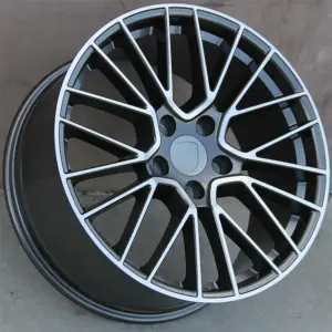 0261 21" × 10J · 5x130 · ET46 · Gunmetal Machine Face