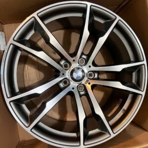 5433 20" × 10J · 5x120 · ET0 · Matt Gun Metal Mashine Face