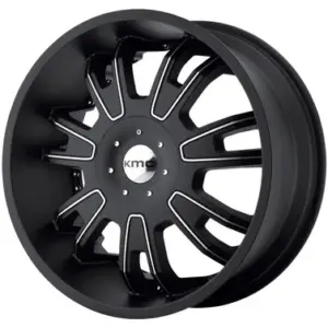KM664 22" × 9.5J · 5x108 / 5x114.3 · ET38 · Black