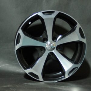 Z7197 17" × 8J · 4x100 · ET0 · Black P