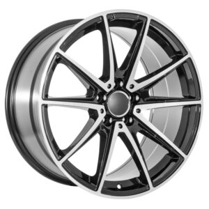 l1610 18" × 8J · 5x112 · ET45 · Gunmetal Machine Face