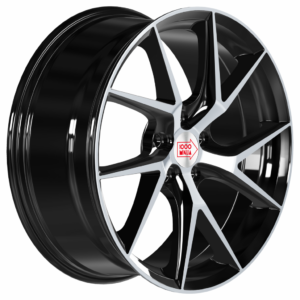 Mille Miglia mm1012 18" × 8J · 5x112 · ET35 · Black Polmm1012