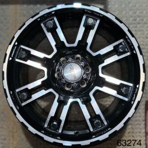 63274 18" × 8.5J · 6x114.3 · ET10 · Black Mashine Face