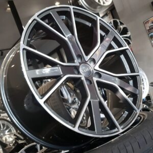D5348 22" × 9.5J · 5x112 · ET31 · Stain Gunmetal Machine