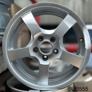 Sub555 15" × 6J · 5x100 · ET0 · Silver