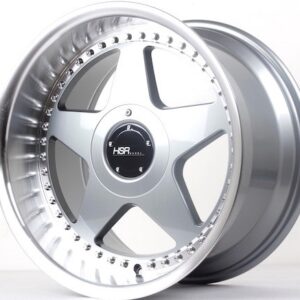 H1929 17" × 8.5J · 4x100 / 4x114.3 · ET38 · Silver Mashine Face