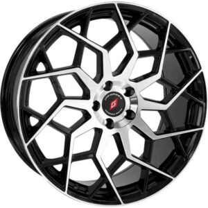 by01 18" × 8J · 5x114.3 · ET35 · Black Mashine Face B