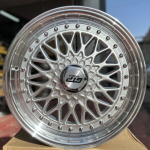 GTP040 17" × 7.5J · 4x100 / 4x108 · ET35 · Silver
