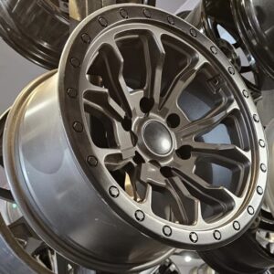 L411 17" × 8.5J · 6x139.7 · ET0 · Matt Grey