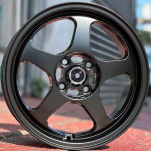 5092 15" × 6.5J · 4x100 · ET38 · Matt Black