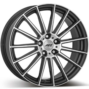 ASM80FP40E 18" × 8.5J · 5x114.3 · ET40 · Gunmetal Polished
