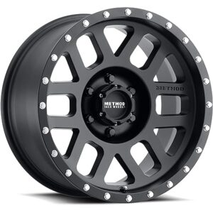 1003-REAL BEADLOCK 17" × 9J · 5x127 · ET0 · Matt Black